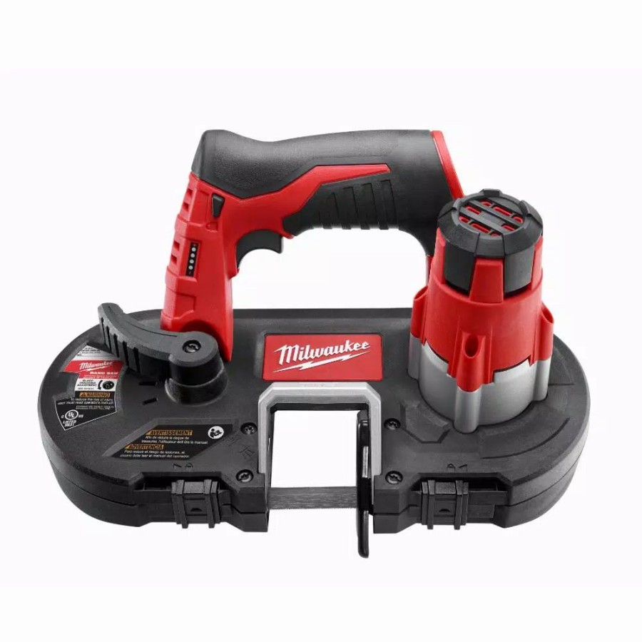 Power Tool Combo Kits * | Power Tool Combo Kits Milwaukee M12 12-Volt Lithium-Ion Cordless Sub-Compact Band Saw And Copper Tubing Cutter Combo Kit W/(1) 2.0Ah Battery And Charger