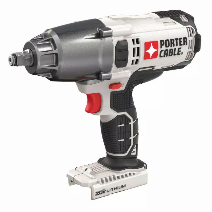 Impact Wrenches * | Impact Wrenches Porter-Cable 20-Volt Max Lithium-Ion Cordless 1/2 In. Impact Wrench (Tool-Only)