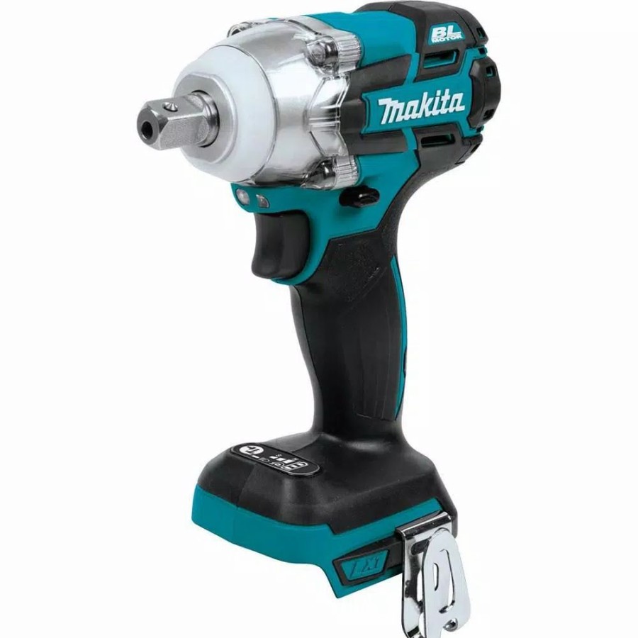 Impact Wrenches * | Impact Wrenches Makita 18- -Volt Lxt Lithium-Ion Brushless Cordless Xpt 3-Speed 1/2 In. Impact Wrench (Tool-Only)