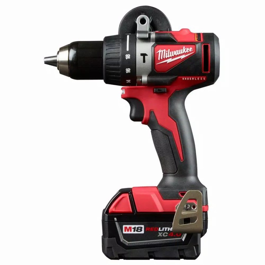 Power Tool Combo Kits * | Power Tool Combo Kits Milwaukee M18 18-Volt Lithium-Ion Brushless Cordless Hammer Drill And Impact Combo Kit With M18 6-1/2 In. Circular Saw