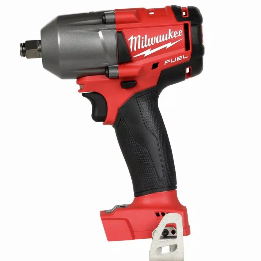 Impact Wrenches * | Impact Wrenches Milwaukee M18 Fuel 18-Volt Lithium-Ion Brushless Cordless Mid Torque 1/2 In. Impact Wrench W/ Friction Ring (Tool-Only)