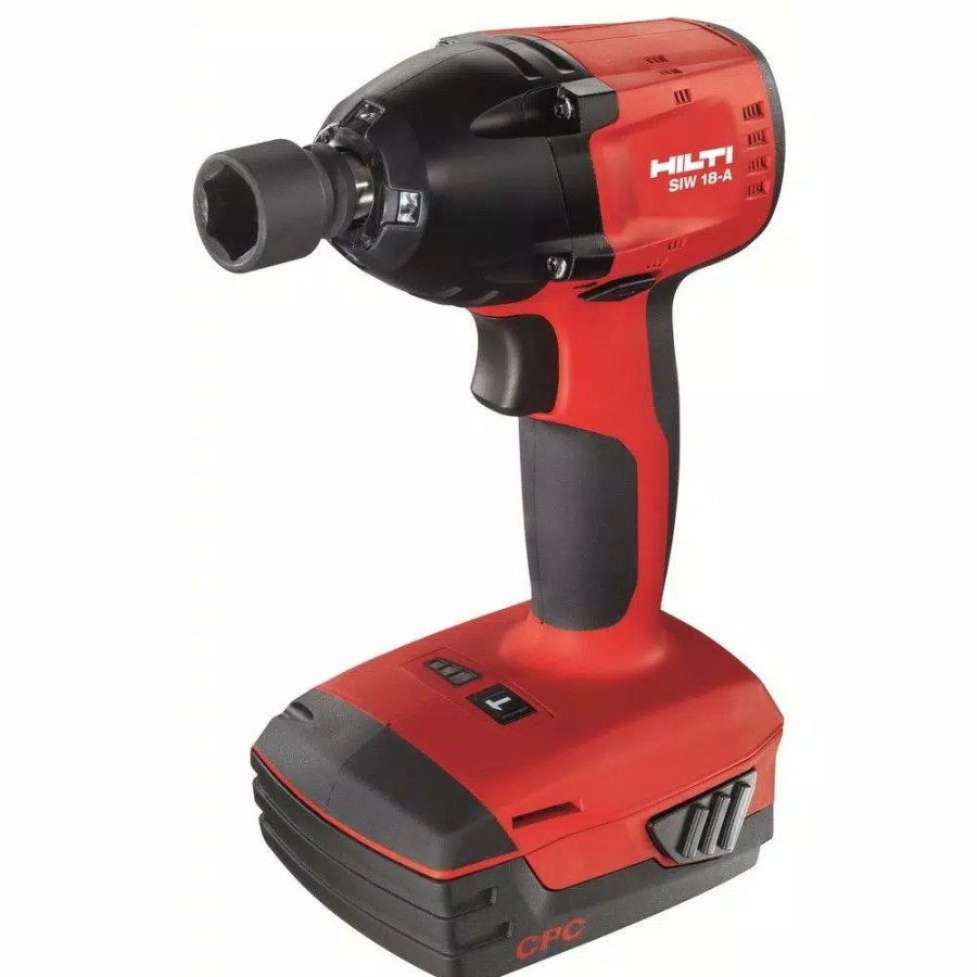 Impact Wrenches * | Impact Wrenches Hilti Siw 22-Volt Lithium-Ion 3/8 In. Cordless Brushless Compact Impact Wrench Kit With 2.6 Li-Ion Batteries, Charger And Bag