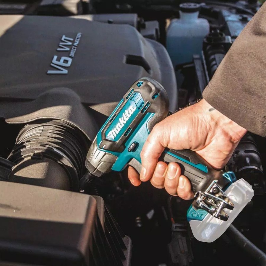 Impact Wrenches * | Impact Wrenches Makita 12-Volt Maximum Cxt Lithium-Ion Cordless 1/4 In. Sq. Drive Impact Wrench Tool-Only