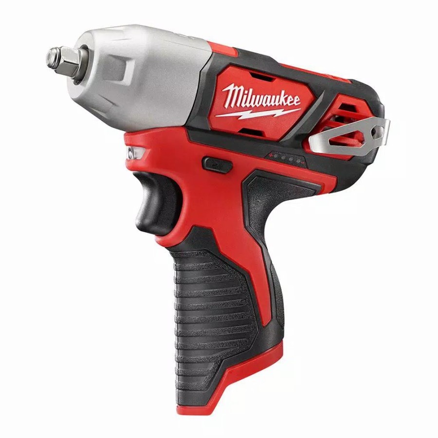 Impact Wrenches * | Impact Wrenches Milwaukee M12 12-Volt Lithium-Ion Cordless 3/8 In. Impact Wrench (Tool-Only)