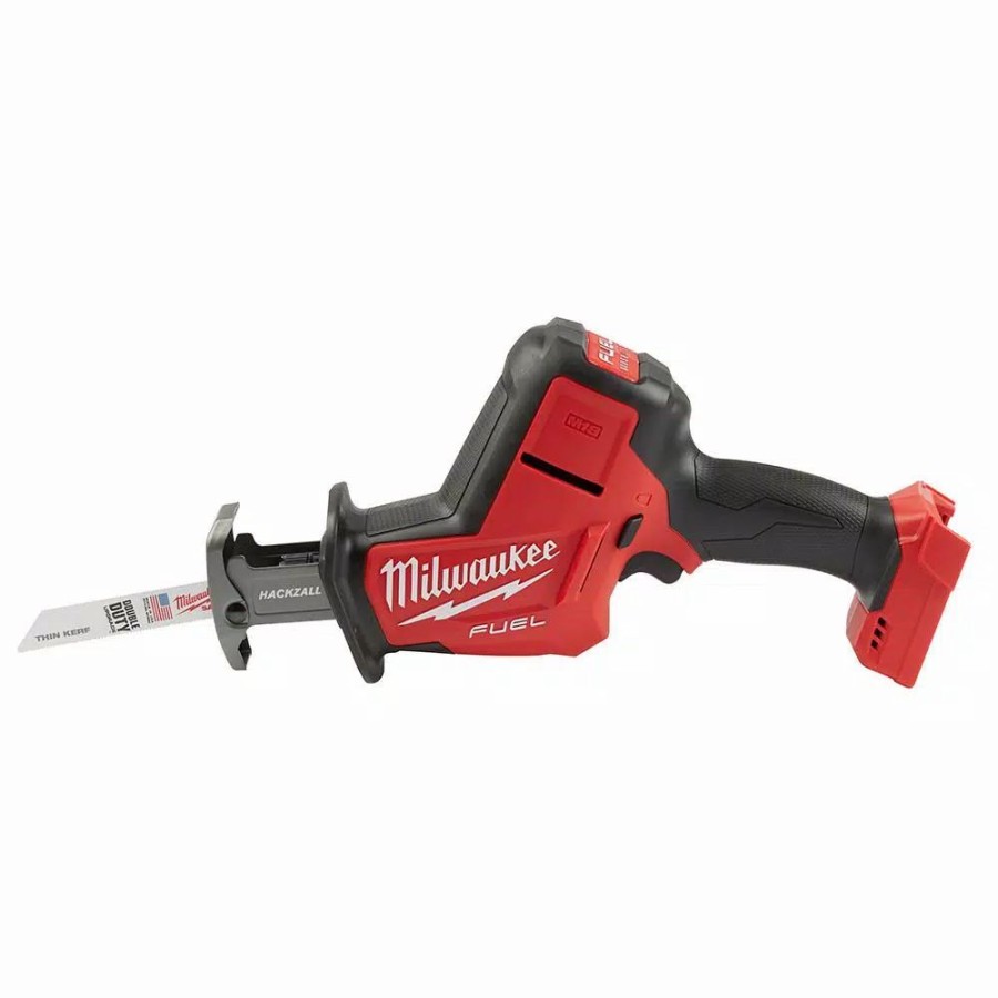 Power Tool Combo Kits * | Power Tool Combo Kits Milwaukee M18 Fuel 18-Volt Lithium-Ion Brushless Cordless Hackzall Reciprocating Saw/Circular Saw/Grinder Combo Kit (3-Tool)