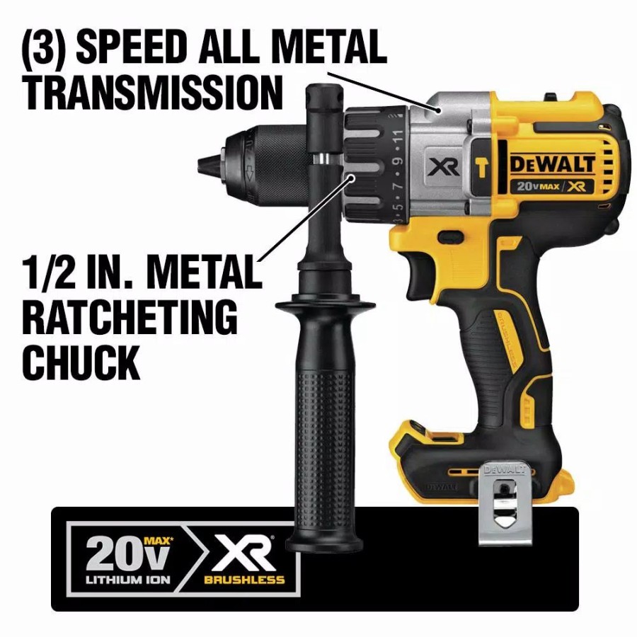 Power Tool Combo Kits * | Power Tool Combo Kits Dewalt 20-Volt Max Xr Cordless Combo Kit (5-Tool) With (4) 20-Volt 5.0Ah Batteries & Charger