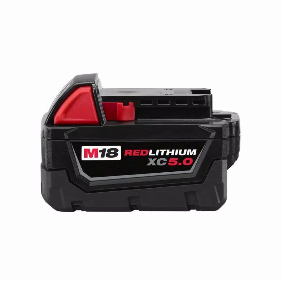 Power Tool Combo Kits * | Power Tool Combo Kits Milwaukee M18 18-Volt Lithium-Ion Cordless Combo Tool Kit (4-Tool) W/ Wet/Dry Vacuum And Additional 5.0Ah Battery