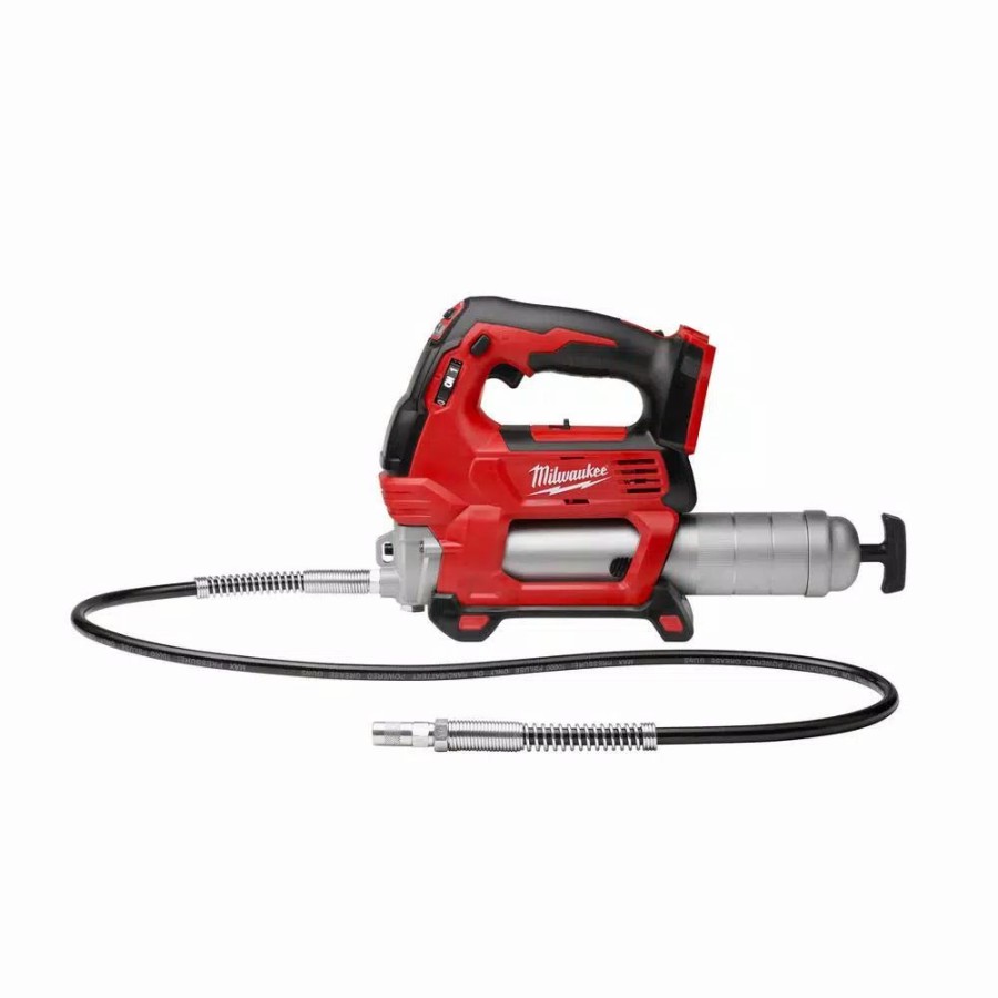 Power Tool Combo Kits * | Power Tool Combo Kits Milwaukee M18 Fuel 18-Volt Lithium-Ion Brushless Cordless Deep Cut Band Saw And Grease Gun 2-Speed With Two 6.0 Ah Batteries