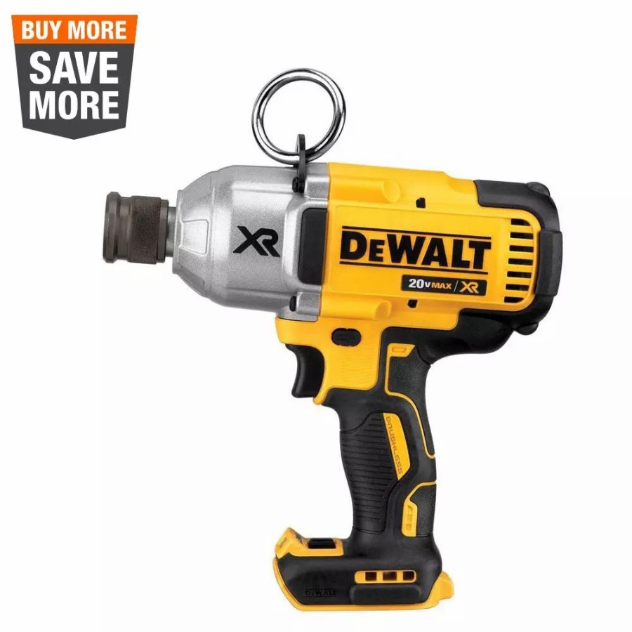 Impact Wrenches * | Impact Wrenches Dewalt 20-Volt Max Xr Cordless Brushless 7/16 In. High Torque Impact Wrench With Quick Release Chuck (Tool-Only)