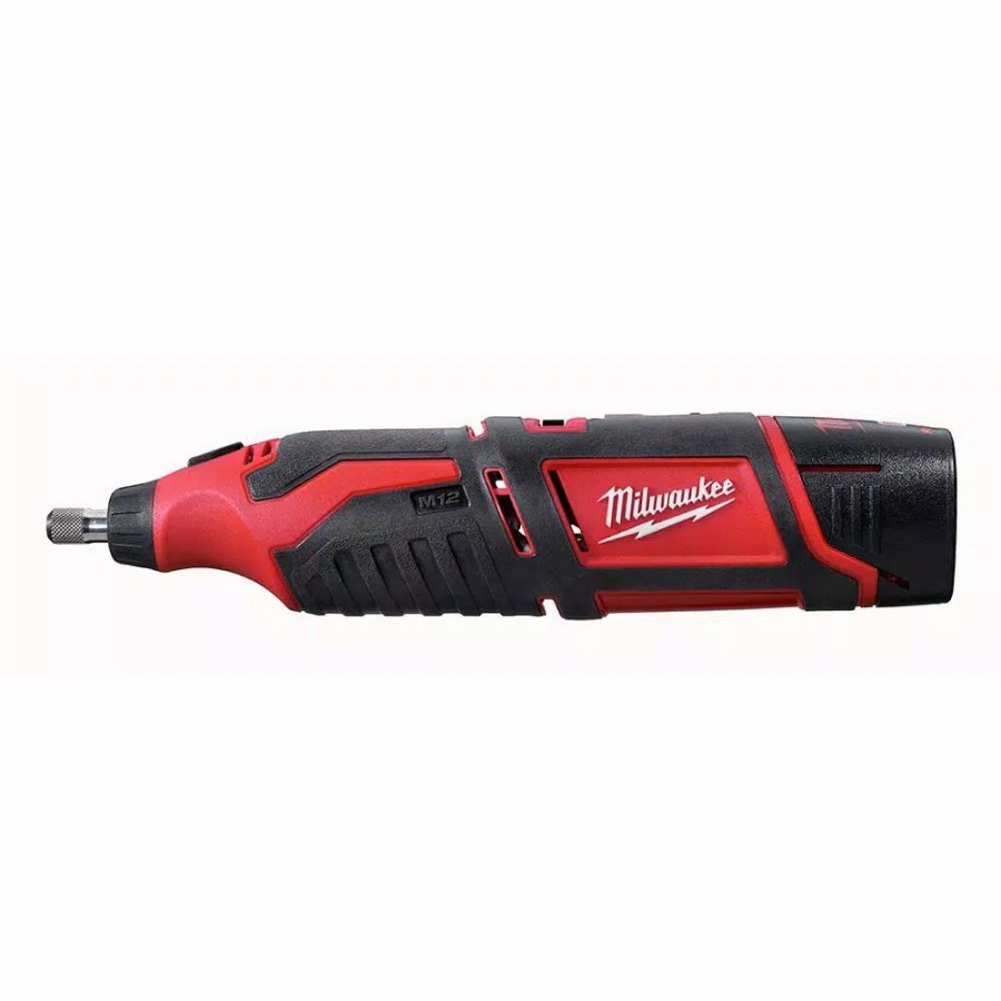 Power Tool Combo Kits * | Power Tool Combo Kits Milwaukee M12 12-Volt Lithium-Ion Cordless Combo Kit (3-Tool) With M12 Rotary Tool