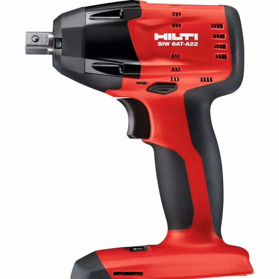 Impact Wrenches * | Impact Wrenches Hilti Siw 6At 22-Volt Lithium-Ion Brushless Cordless 1/2 In. Impact Wrench (Tool-Only)