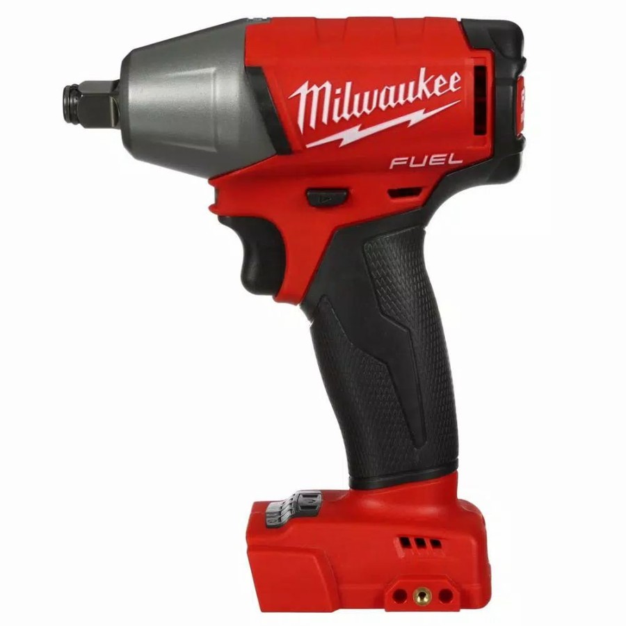 Impact Wrenches * | Impact Wrenches Milwaukee M18 Fuel 18-Volt Lithium-Ion Brushless Cordless 1/2 In. Impact Wrench With Friction Ring (Tool-Only)