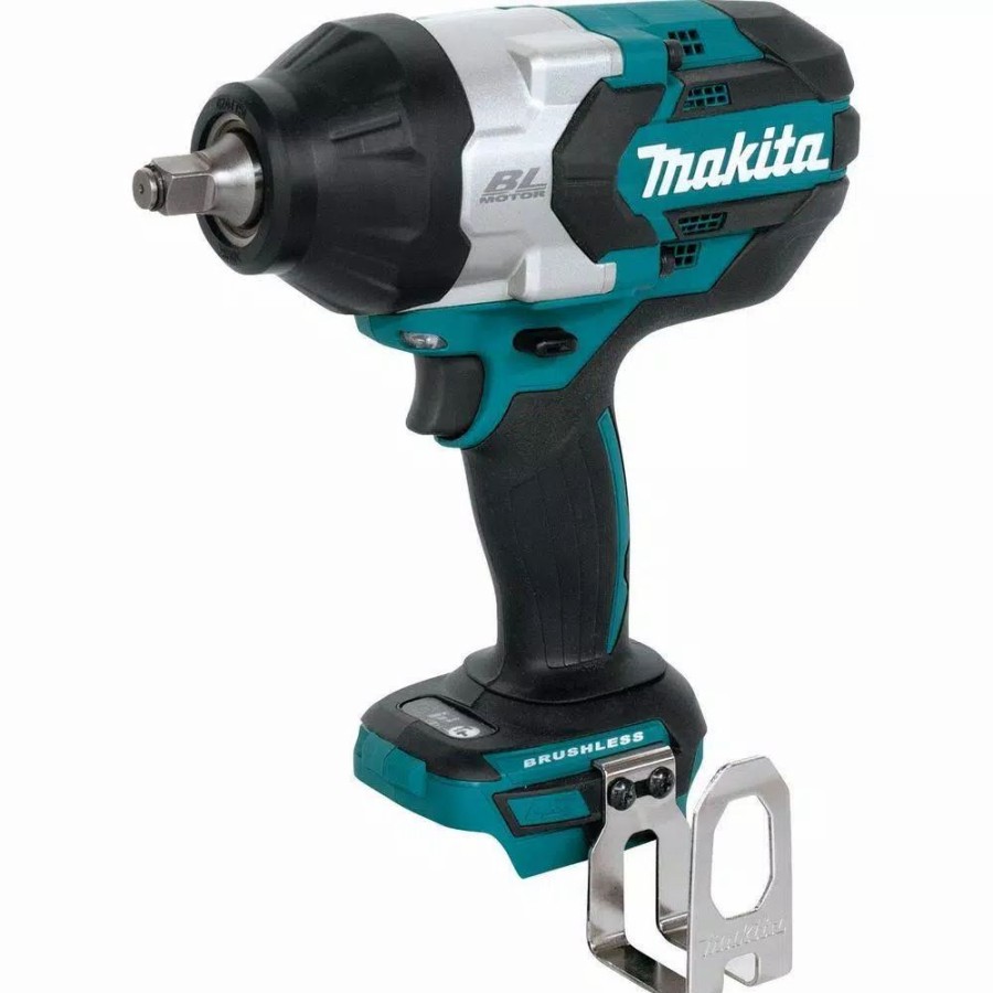 Impact Wrenches * | Impact Wrenches Makita 18-Volt Lxt Lithium-Ion Brushless Cordless High Torque 1/2 In. 3-Speed Drive Impact Wrench (Tool-Only)