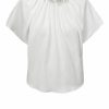 Tops * | Edeline Lee (New) Ruff Blouse