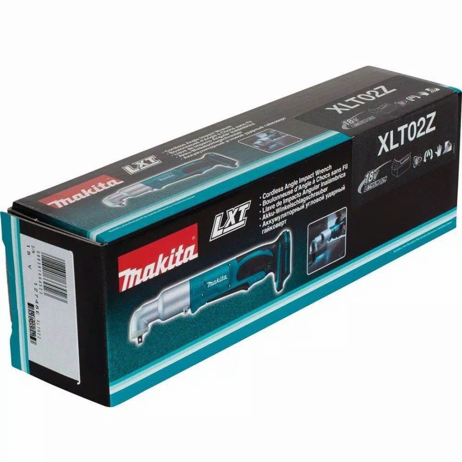 Impact Wrenches * | Impact Wrenches Makita 18-Volt Lxt 3/8 In. Angle Impact Wrench (Tool-Only)