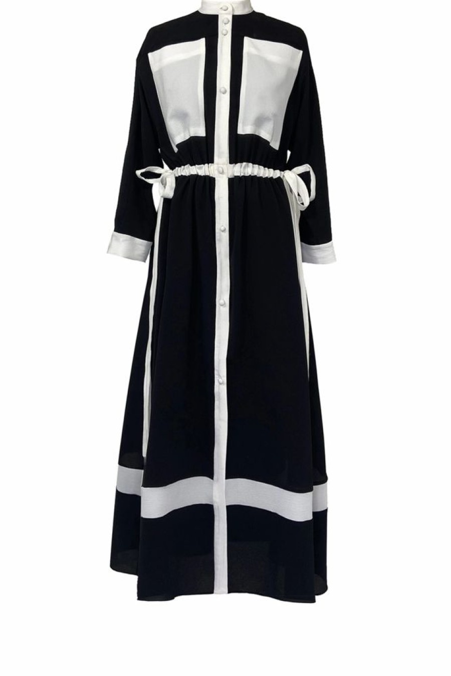 Dresses * | Edeline Lee (New) Mosaic Shirtdress