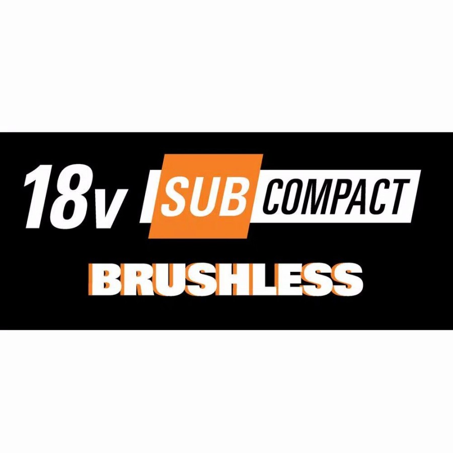 Impact Wrenches * | Impact Wrenches Ridgid 18-Volt Subcompact Lithium-Ion Cordless Brushless 3/8 In. Impact Wrench (Tool Only) With Belt Clip