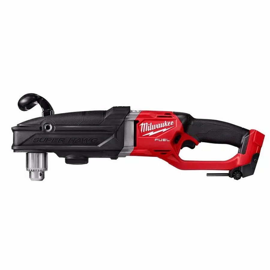 Power Tool Combo Kits * | Power Tool Combo Kits Milwaukee M18 Fuel 18-Volt Lithium-Ion Brushless Cordless Hammer Drill/Right Angle Drill/ Impact Driver Combo Kit (3-Tool)