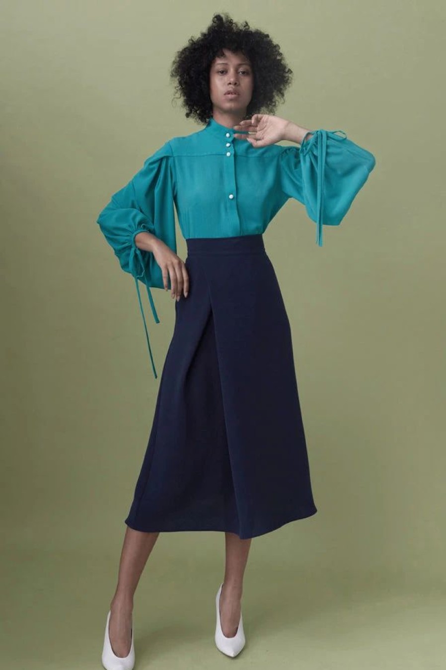 Skirts * | Edeline Lee (New) Plait Skirt