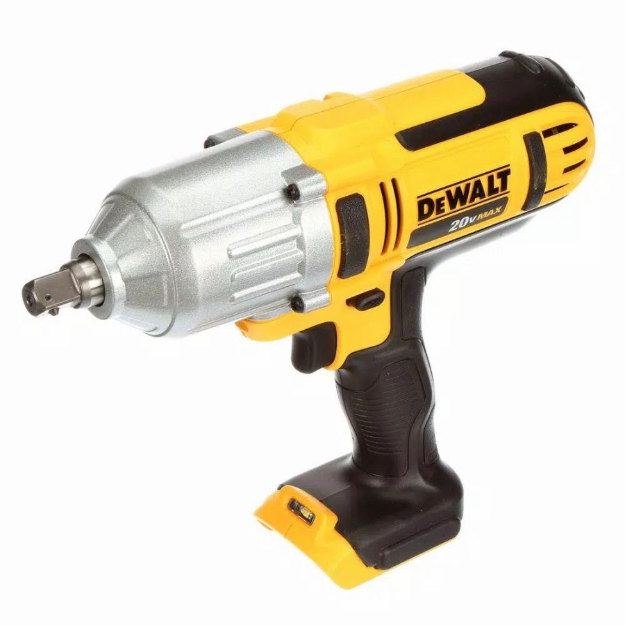 Impact Wrenches * | Impact Wrenches Dewalt 20-Volt Max Cordless 1/2 In. High Torque Impact Wrench With Detent Pin (Tool-Only)