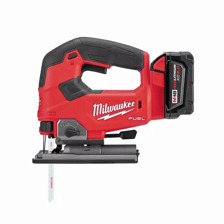 Power Tool Combo Kits * | Power Tool Combo Kits Milwaukee M18 Fuel 18-Volt Lithium-Ion Brushless Cordless Combo Kit (7-Tool) With Two 5.0 Ah Batteries And M18 Fuel Jigsaw