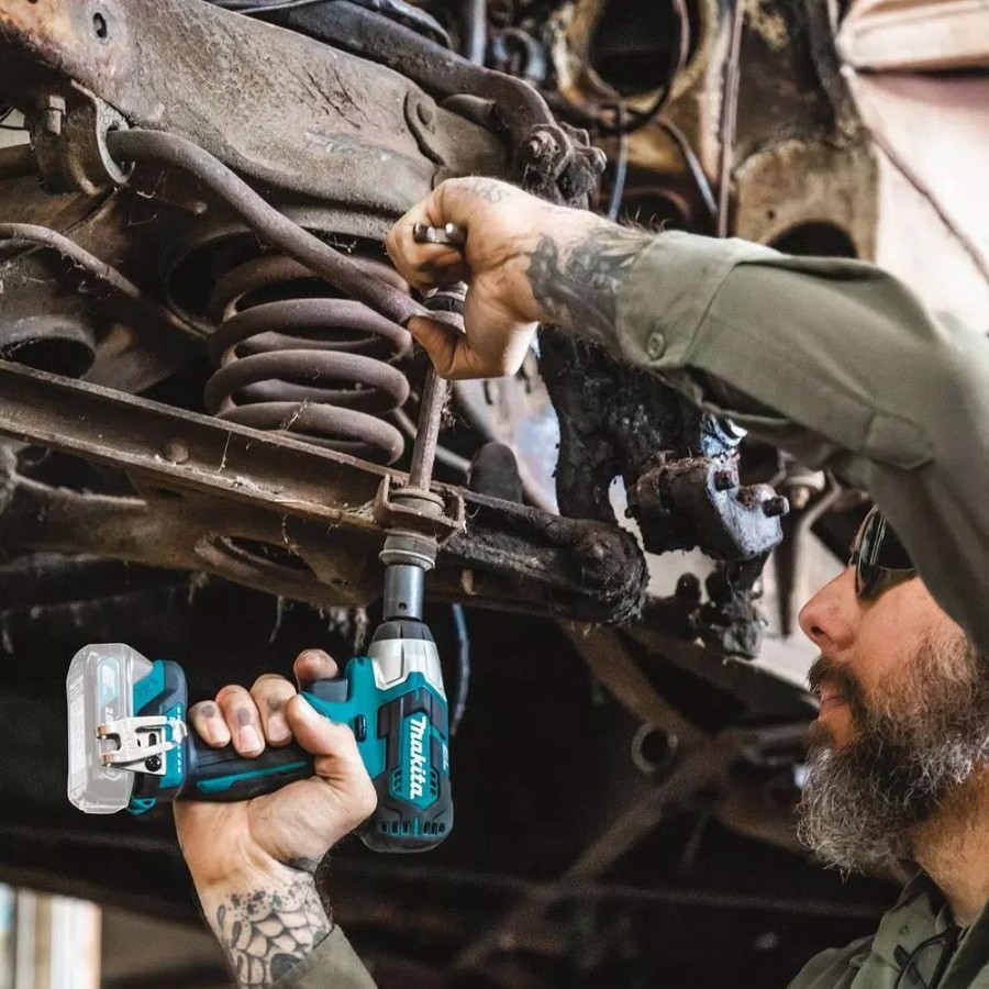 Impact Wrenches * | Impact Wrenches Makita 12-Volt Max Cxt Lithium-Ion Brushless Cordless 3/8 In. Sq. Drive Impact Wrench, Tool Only