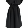 Dresses * | Edeline Lee (New) Hera Ruff Dress