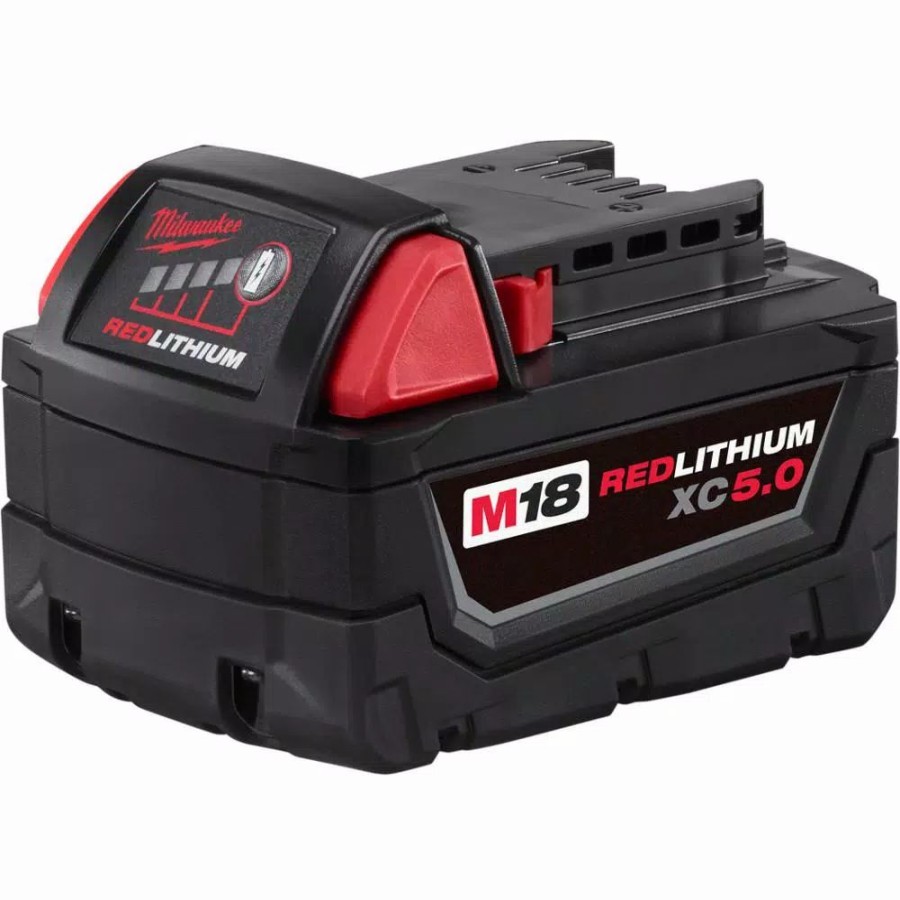 Power Tool Combo Kits * | Power Tool Combo Kits Milwaukee M18 18-Volt Lithium-Ion Cordless Combo Tool Kit (6-Tool) W/ Two Additional 5.0 Ah Batteries