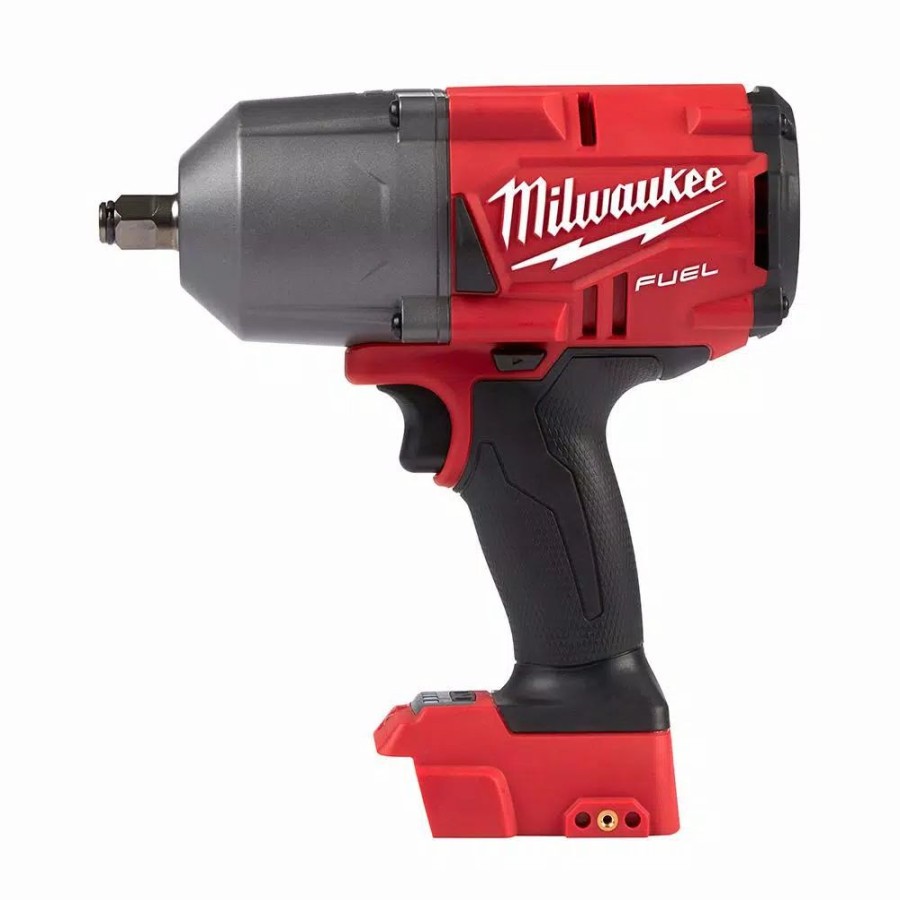 Impact Wrenches * | Impact Wrenches Milwaukee M18 Fuel 18-Volt Lithium-Ion Brushless Cordless 1/2 In. High Torque & Mid Torque Impact Wrench W/ Friction Ring (2-Tool)