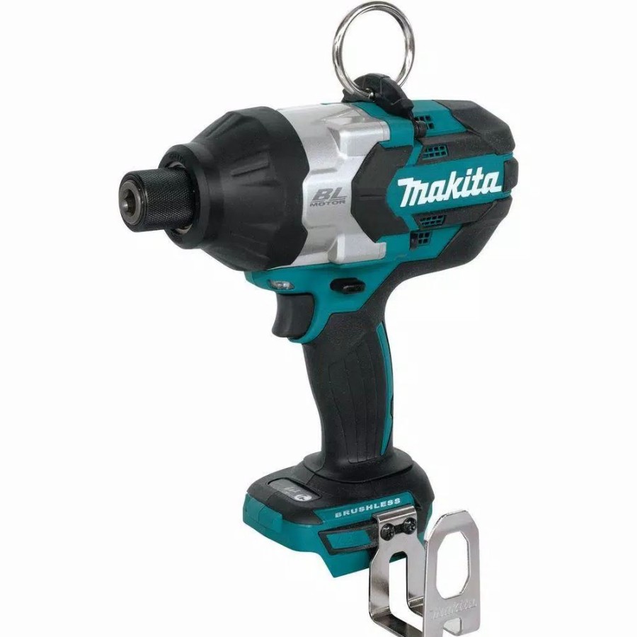 Impact Wrenches * | Impact Wrenches Makita 18-Volt Lxt Lithium-Ion Brushless Cordless High Torque 7/16 In. Hex Impact Wrench (Tool-Only)