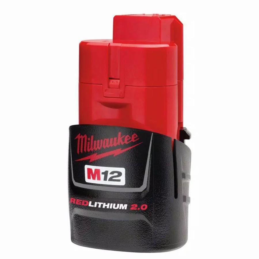 Impact Wrenches * | Impact Wrenches Milwaukee M12 Fuel 12-Volt Stubby 3/8 In. Lithium-Ion Brushless Cordless Impact Wrench With M12 2.0Ah Battery