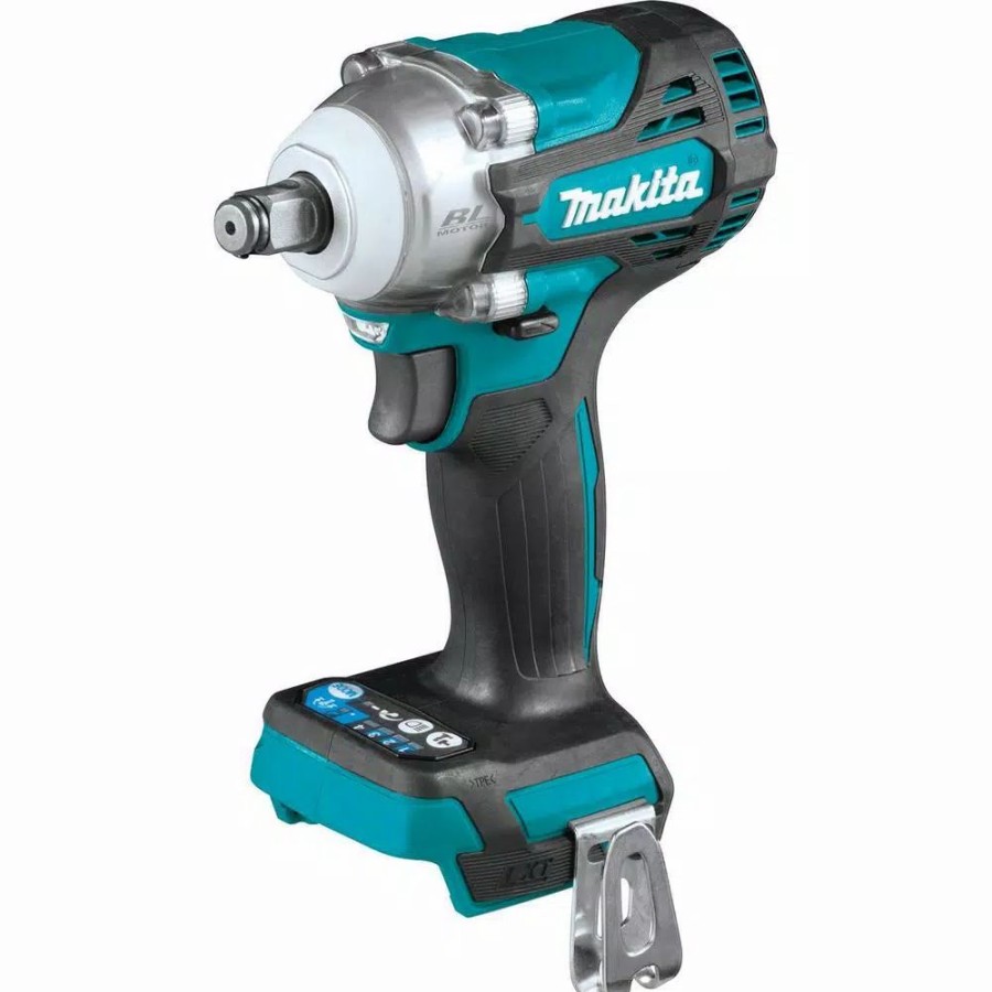 Impact Wrenches * | Impact Wrenches Makita 18-Volt Lxt Lithium-Ion Brushless Cordless 4-Speed 1/2 In. Sq. Drive Impact Wrench W/ Friction Ring Anvil, Tool Only