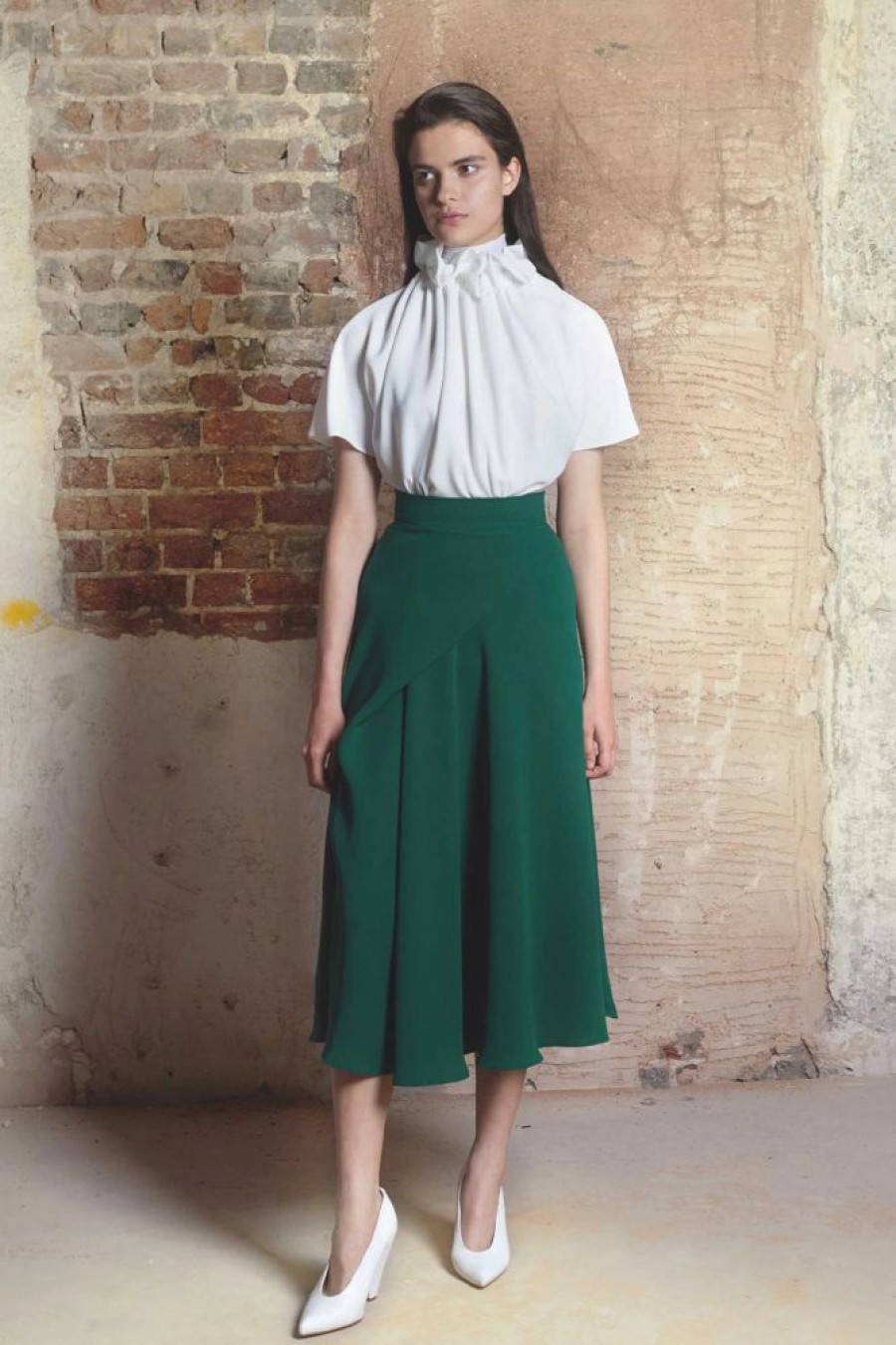 Skirts * | Edeline Lee (New) Fatale Midi Skirt