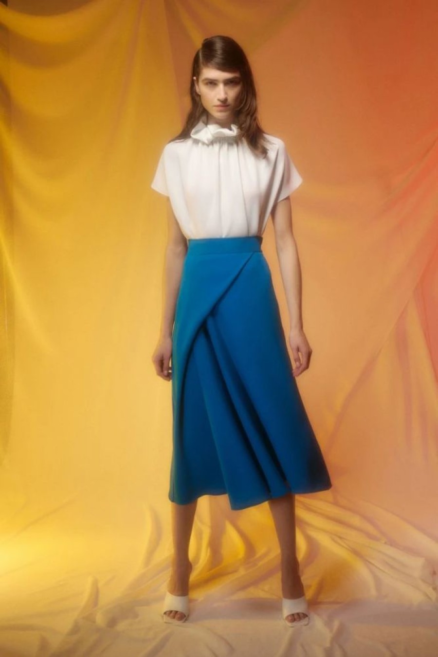 Skirts * | Edeline Lee (New) Fatale Midi Skirt